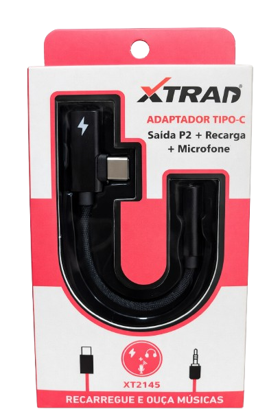 Adaptador P2/Tipo-C