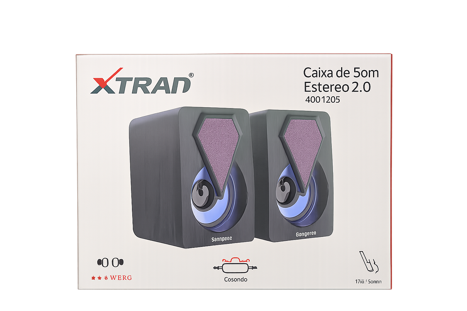 Caixa de som p/ PC 1