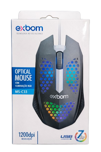 Mouse com fio 